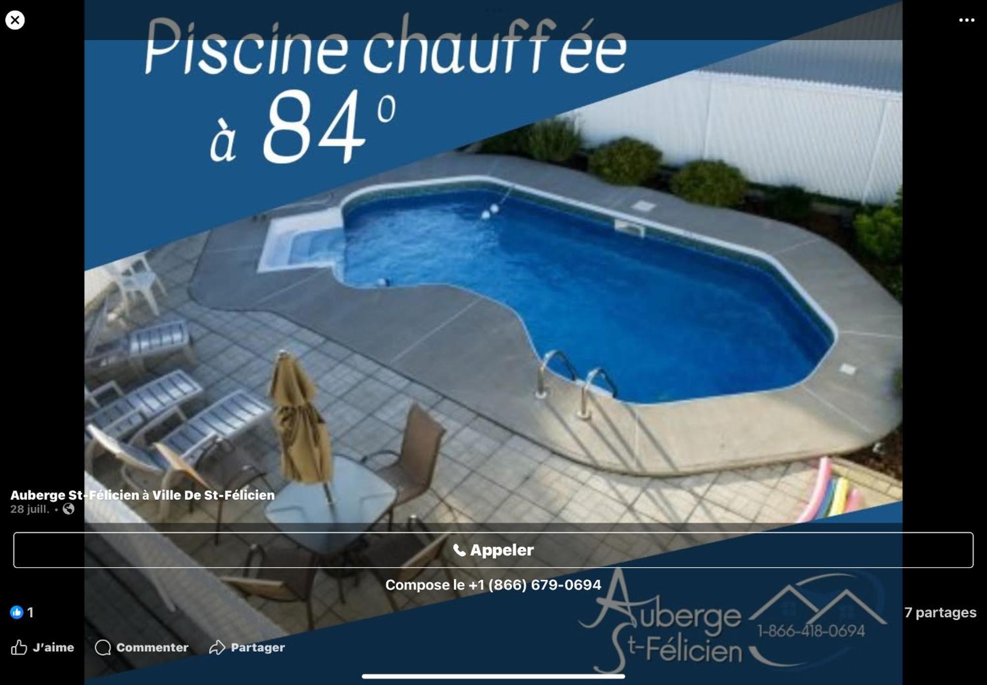 Hotel Auberge St-Felicien Saint-Félicien Екстериор снимка